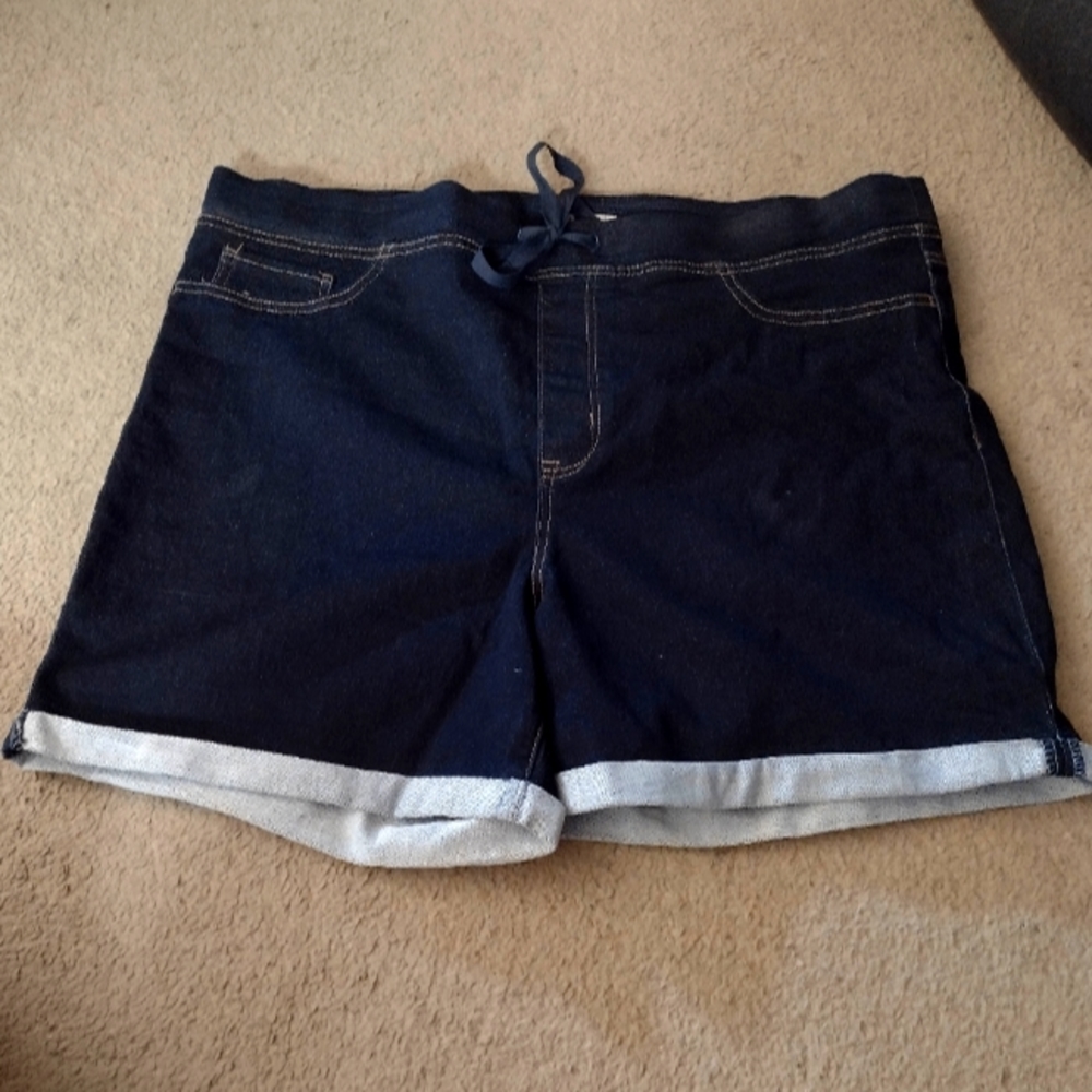 Blue Jean Shorts Plus sized.